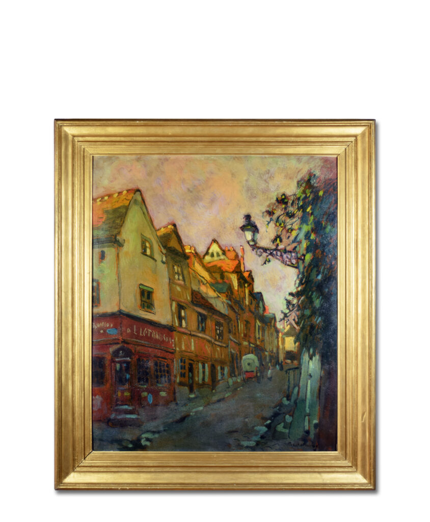 street scene in Rouen by Robert Antoine Pinchon.